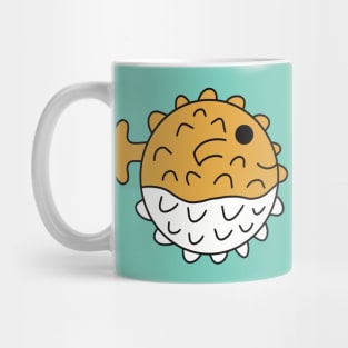 Cute Kawaii Pufferfish Mug